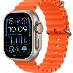Apple Watch Ultra Ocean Orange Strap 