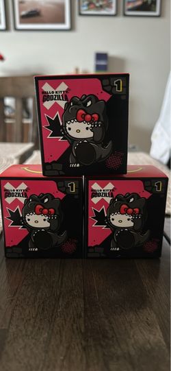 Mcdo Hello Kitty x Godzilla