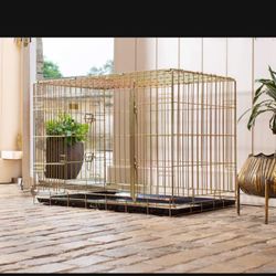 Dog Crate Wire Folding Size 42 Large With Tray Only New In Box 📦 