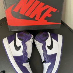 Jordan 1 Retro “Court Purple”