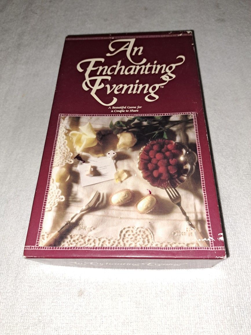 An Enchanted Evening Board Game (A Romantic Game For Couples) In Excellent New Condition (Is Complete Nothing Missing