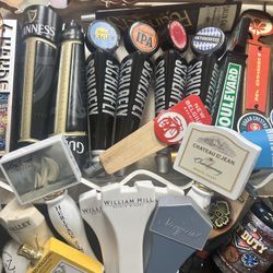 Over 60 Beer & Wine Tap Handles