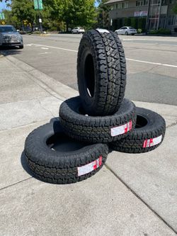 265-75-16 all terrain Tires 150$ each