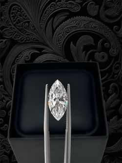 4.01 Carat marquise shape lab-grown certified diamond