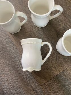 Princess House Pavillion ceramic mugs