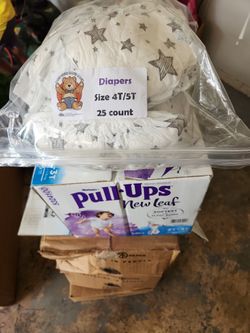 Size 4T/5T 25 ct Diapers
