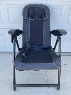 Homedics Massage Chair Foldable Electric Massage Chair with Heat Brand: Homedics Full Control at your Fingertips! Good work It comes with remote contr