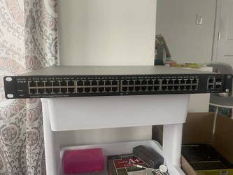 Cisco SG200-50FP 50 Port Gigabit PoE Smart Switch
