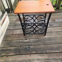 Tickney style lamp table in magazine rack.\nCondition