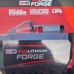 Milwaukee M18 Red Lithium Forge HD 12.0