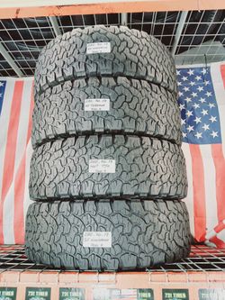 ✅ 4 NICE USED TIRES LT285/70R17 BF GOODRICH K02 ALL TERRAIN 285 70 17