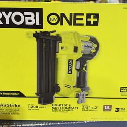 Ryobi 18v Brad Nailer