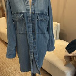 Jean Dress With Pockets
