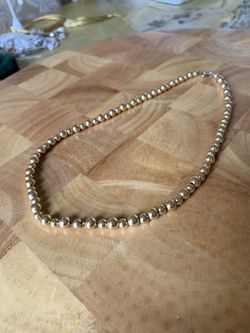 12K Gold Plate necklace