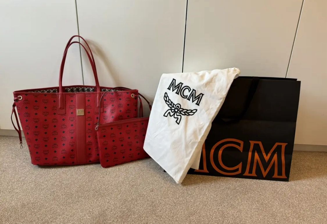 Large Reversible MCM Liz shopper