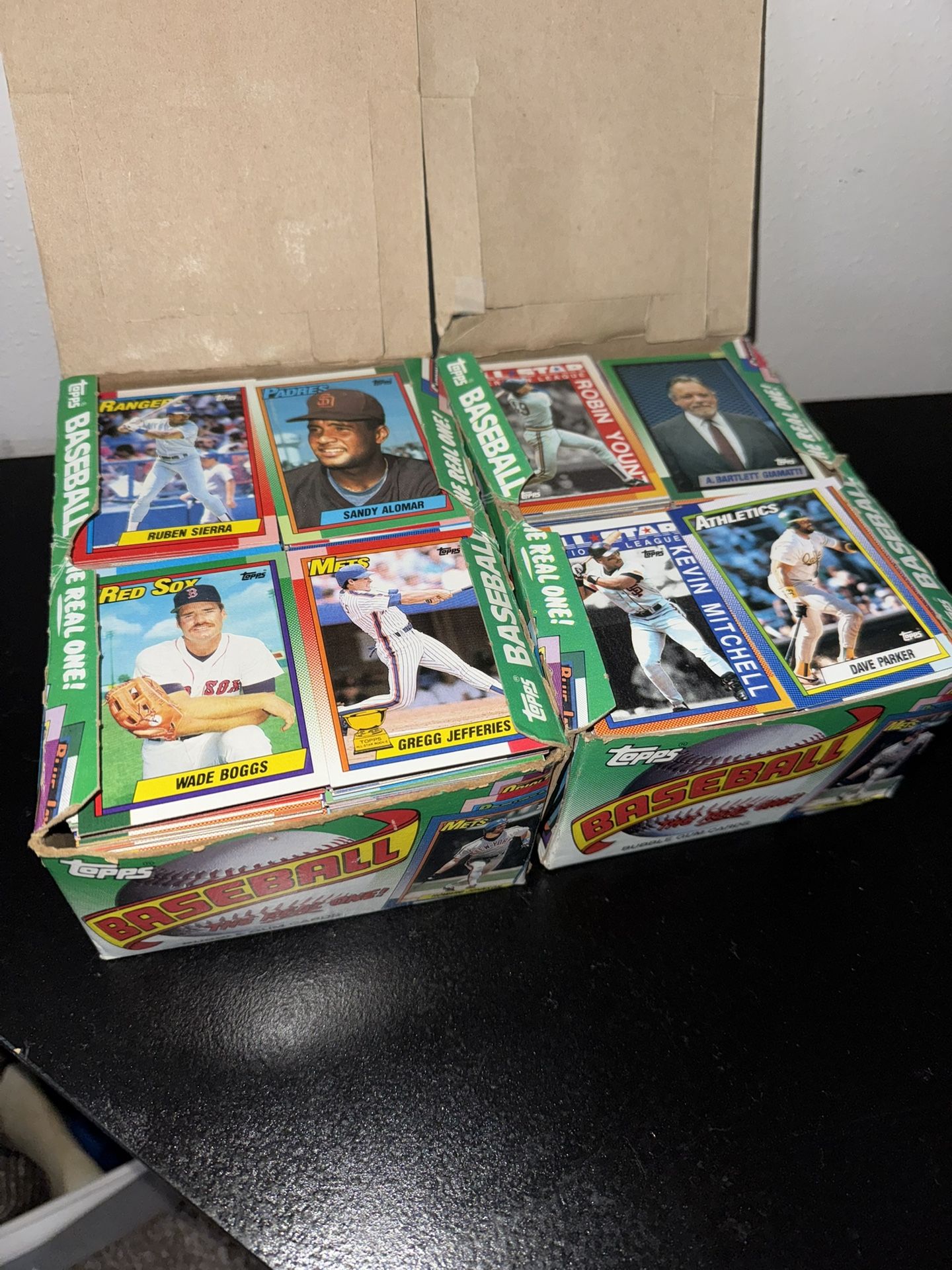 2 Boxes Of 1990 Topps Baseball Cards