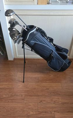 Mizuno Complete Golf Set with Golf Bag. Stiff Flex, RH.