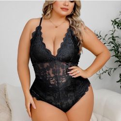 Sexy  Crotchless Lingerie   Fishnet Lingerie Bodysuit