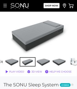 The SONU Sleep System-Hybrid Twin XL