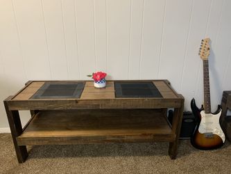 Wood Console Table