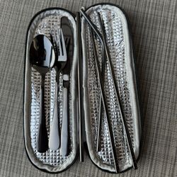 Topbooc Black Silverware Set Brand New 