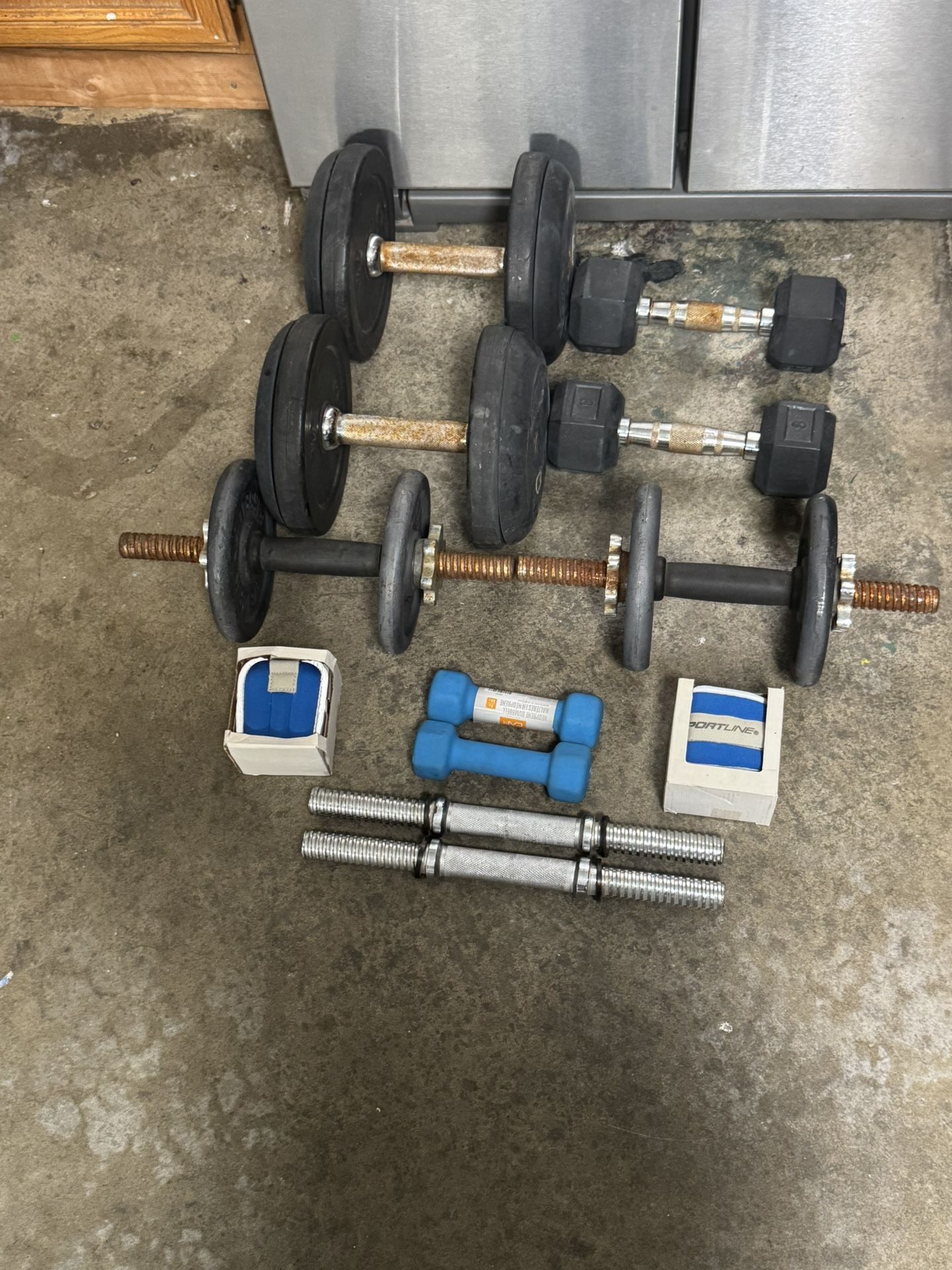 Dumbbell weight sets