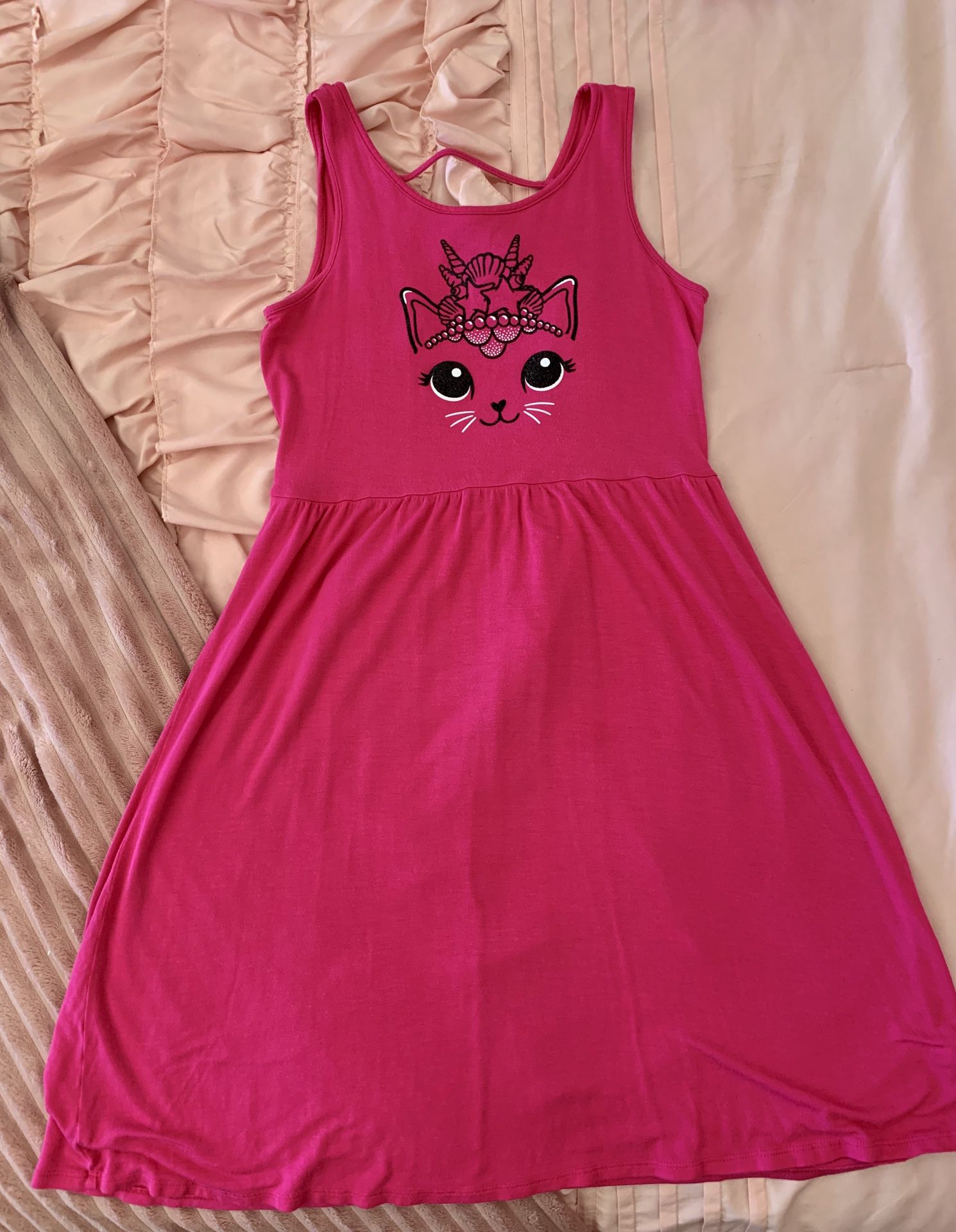 Girl’s Justice Jersey pink Dress
