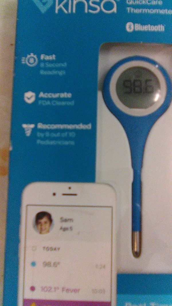 Kinsa Bluetooth Thermometer for Sale in Las Vegas, NV - OfferUp