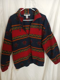 Jennifer Moore Petites Fleece Quarter-Zip Pullover