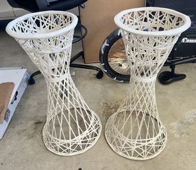 Mid Century/ Russell Woodard Planters /Plant Stands