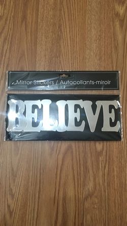 Mirrored Wall Stickers! Or stick them anywhere!