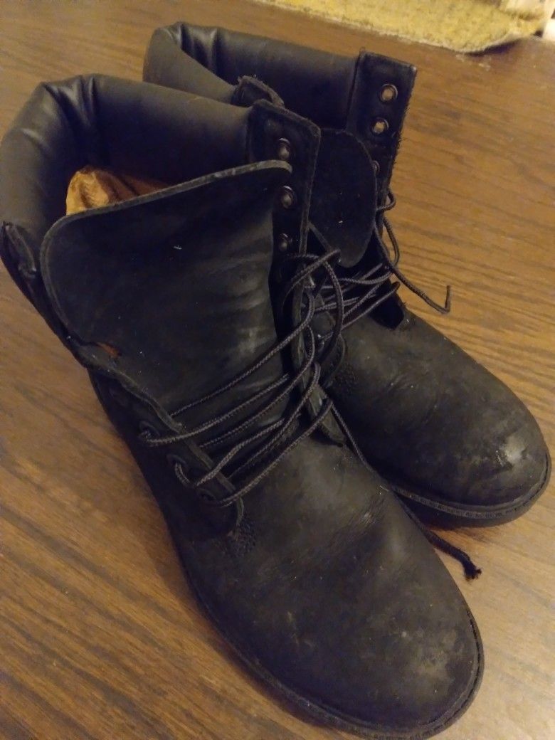 Timberland 400 Gram 10sz Mens Boots Charcoal Grey