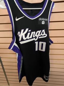 Nike Domantas Sabonis Sacramento Kings #10 Icon Jersey Black Size 52 NBA