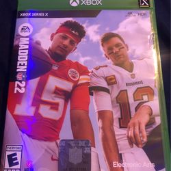 Madden 22 Xbox Series X