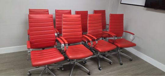 Office chairs and table
