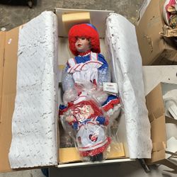 Vintage porcelain dolls