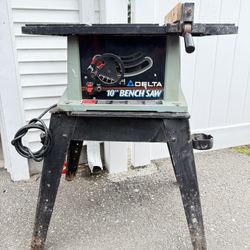 DELTA 10” BENCH SAW 
