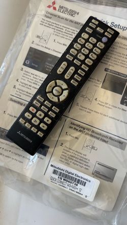 Mitsubishi TV Remote Control