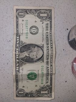 Triple 777 $1 Note