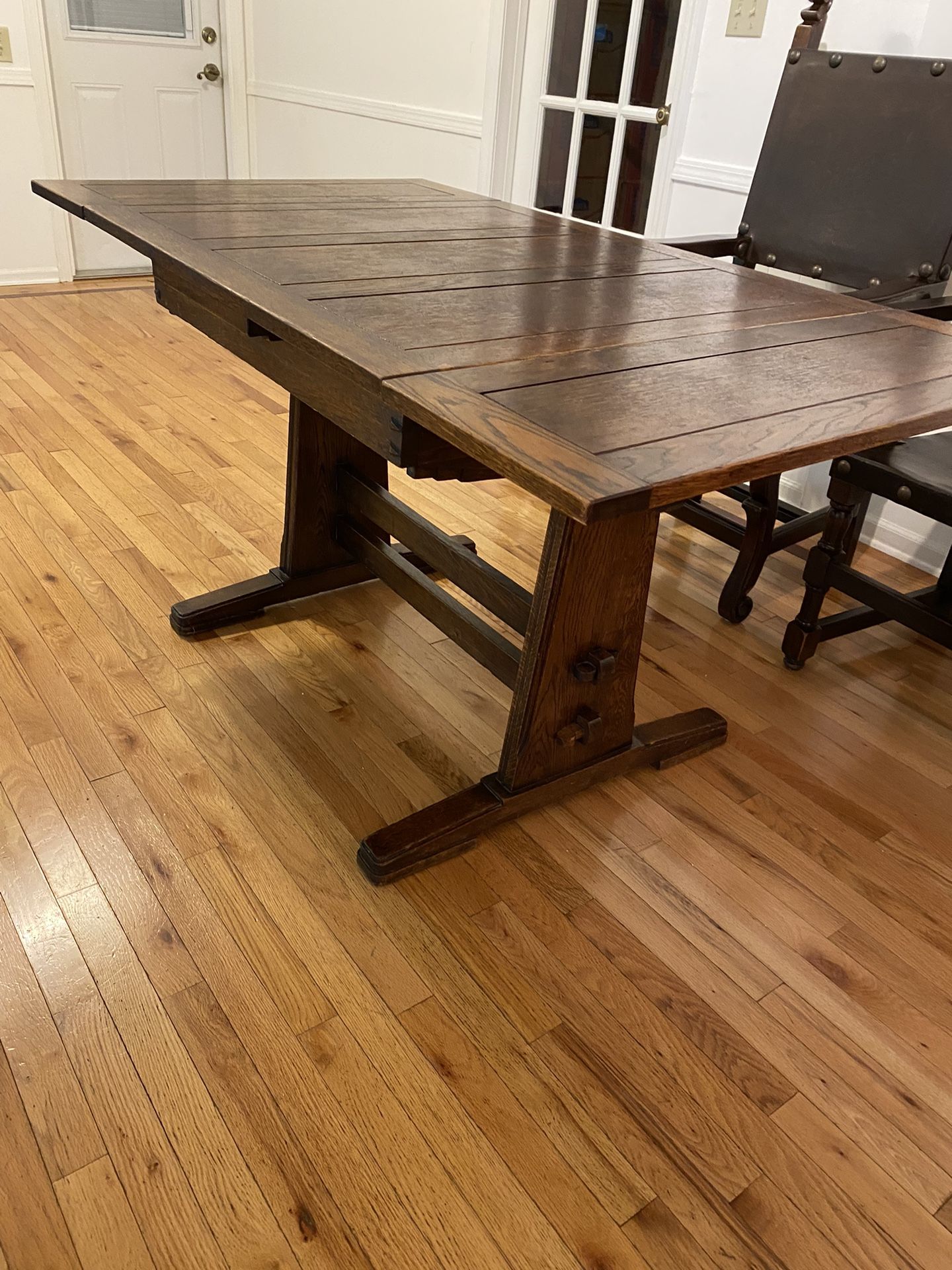 Antique Table And 2 Chairs $500