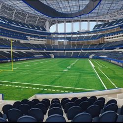RAMS LOS ANGELES FOOTBALL TICKETS SECTION 123