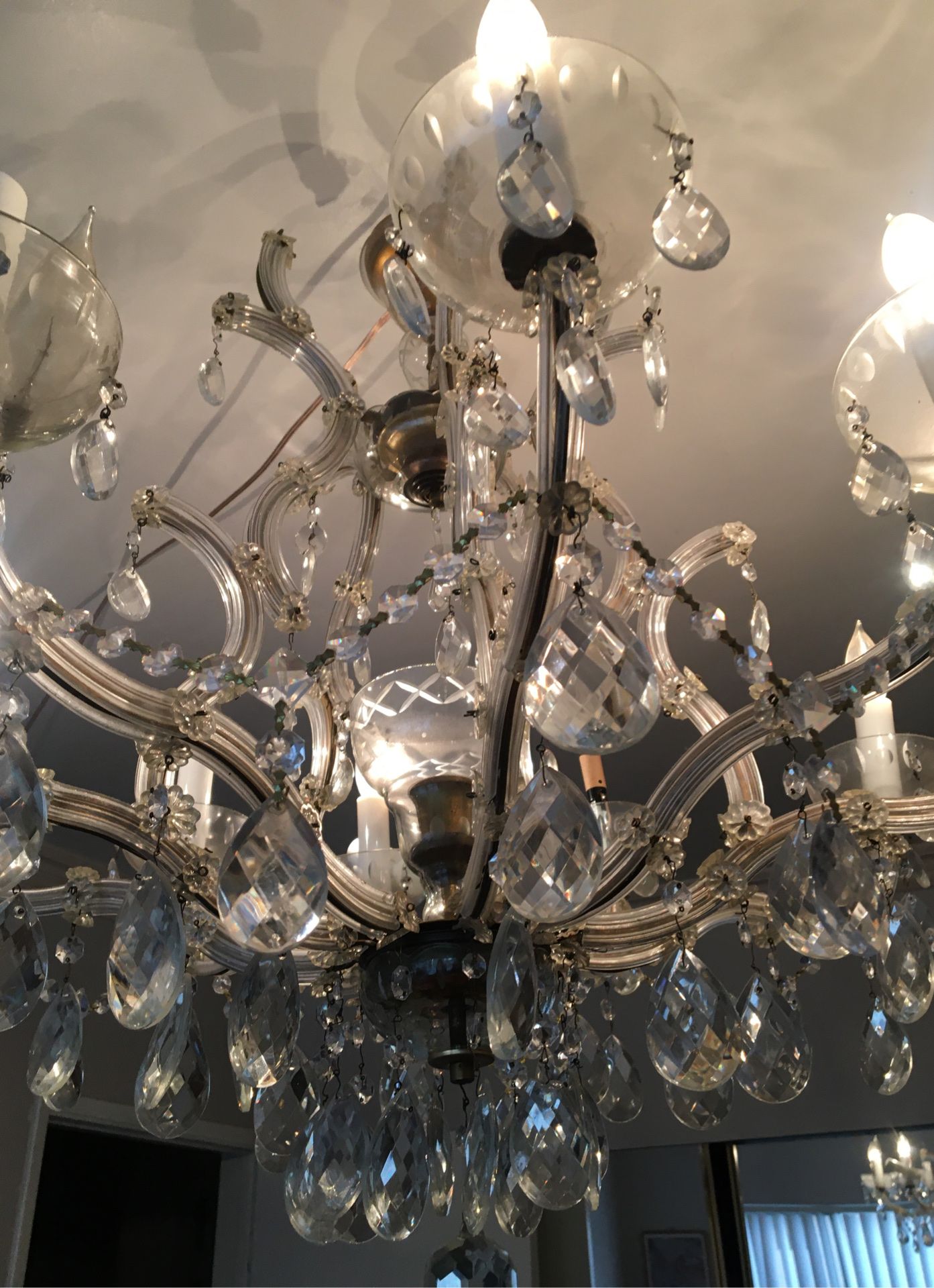 Crystal chandeliers