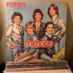 Menudo Fuego (1981) Vinyl record