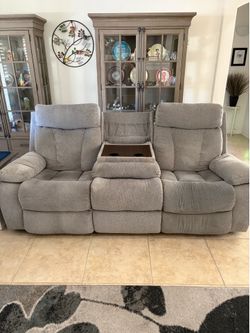 Free 7 ft. Reclining sofa