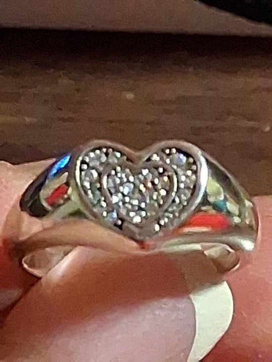 PANDORA AUTHENTIC BRAND NEW ALL FOR LOVE SOLID HEART RING SIZE 7.5