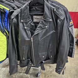 Mens Genuine Leather Jacket
