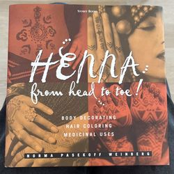 New Henna From Head To Toe Book 