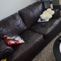 Leather Couch 