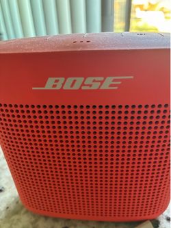 Bose portable speaker in Orange
