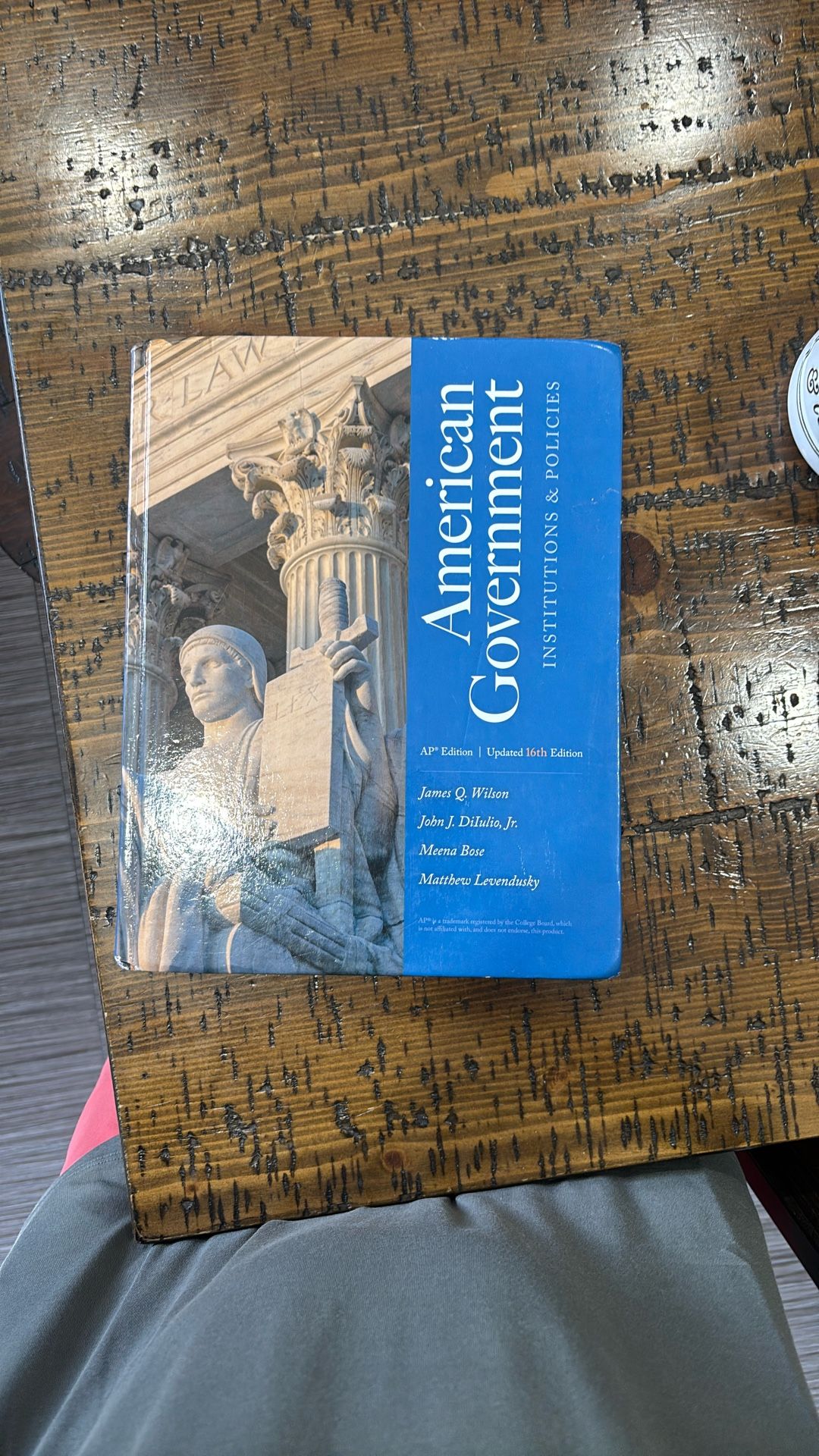 American Government Institutions And Policies Ap Edition Updated 16Th Edition